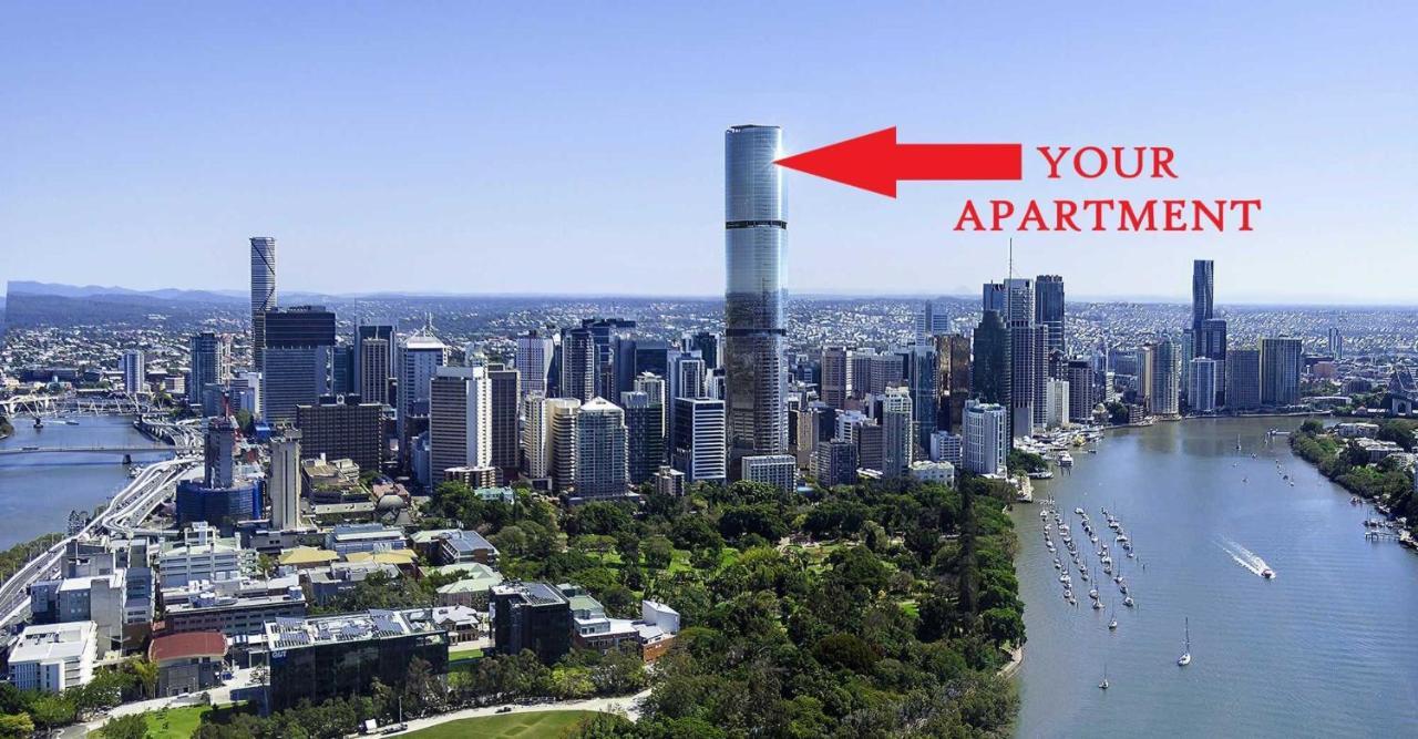 Hamptons Retreat On Level 77 Skytower Apartment Brisbane Exterior foto